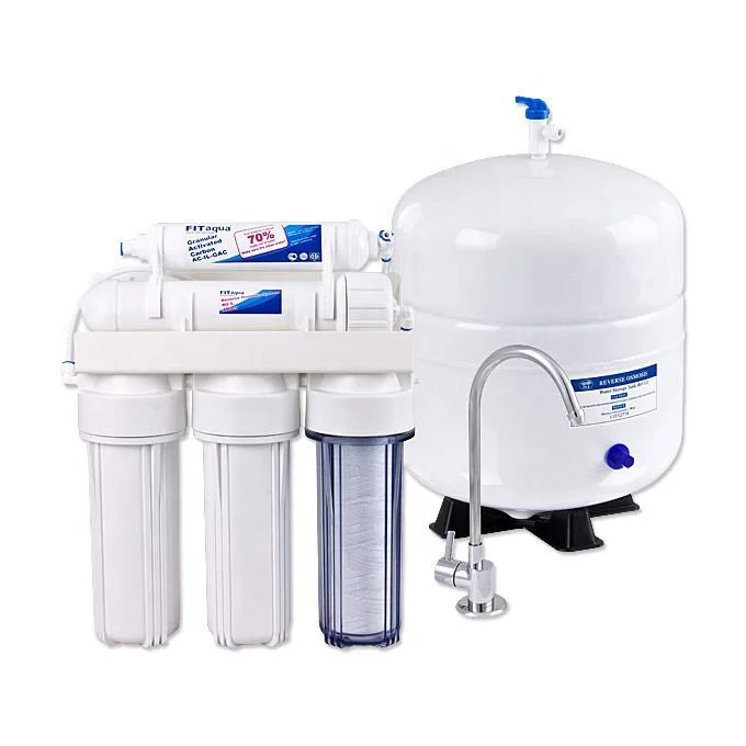 Customized 5-Stage Reverse Osmosis Drinking Water System Electric Under-Sink for Household Use