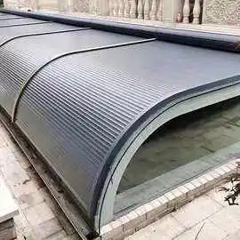 High Quality Residential Security Roller Shutters Awning Rolling Shutter Water Proof Modern Vertical Plywood Case 5 Years CN;ZHE