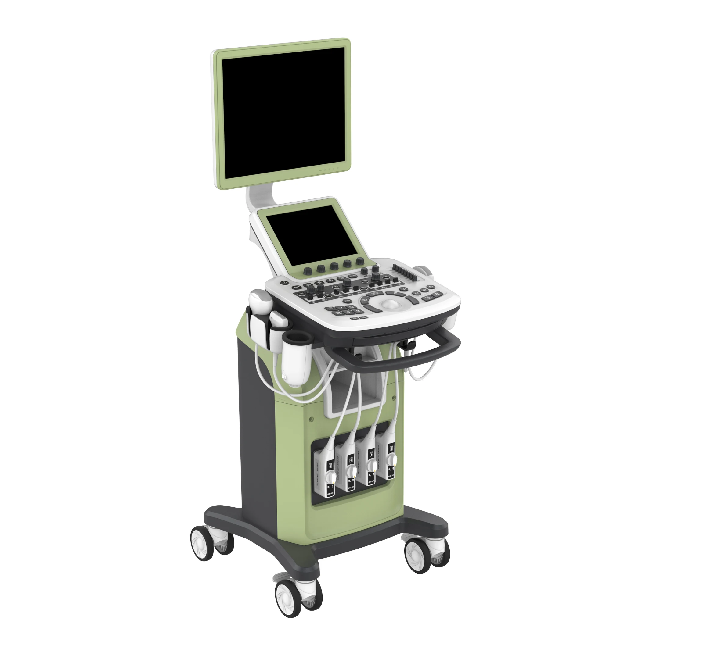 hot sale 4d trolley color doppler echo machine doppler ultrasound for put hospital