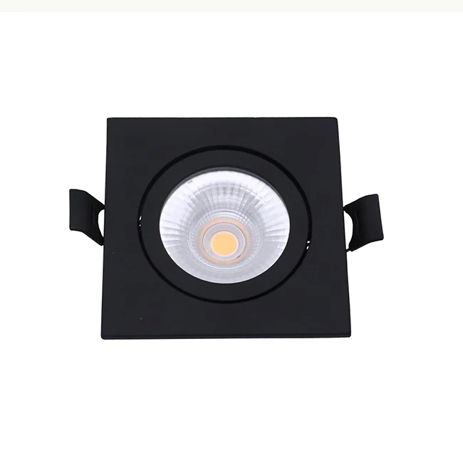 UGR19 Lux Ultra Slim Tiltable LED Downlights CCT Dim to Warm 2000-2700K