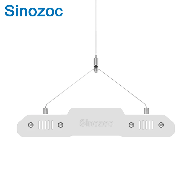 Sinozoc 50 Вт 100 150 200 250 5000K Встроенная светодиодная промышленная Подвесная лампа для гаража