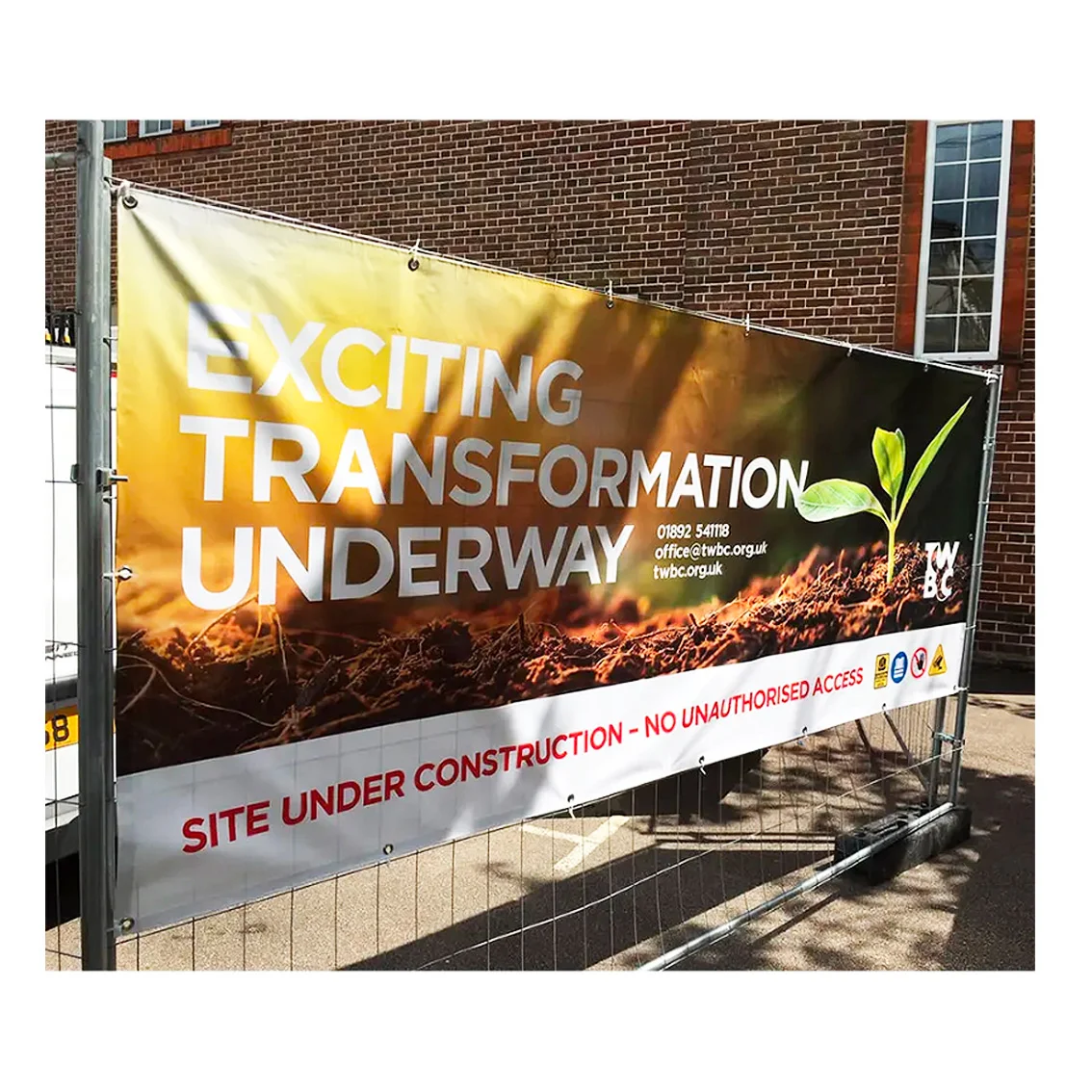 Outdoor Street Pvc Vinyl Banner Advertising Custom Design Digital Printing Outdoor Advertising Pvc Flex Banner Printing