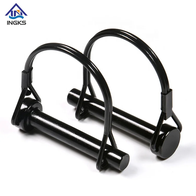 O D Shape Carbon Steel Black  Stainless Steel Linch Wire Lock Pin Round Square Wire Various Safety Lock Linch Pins