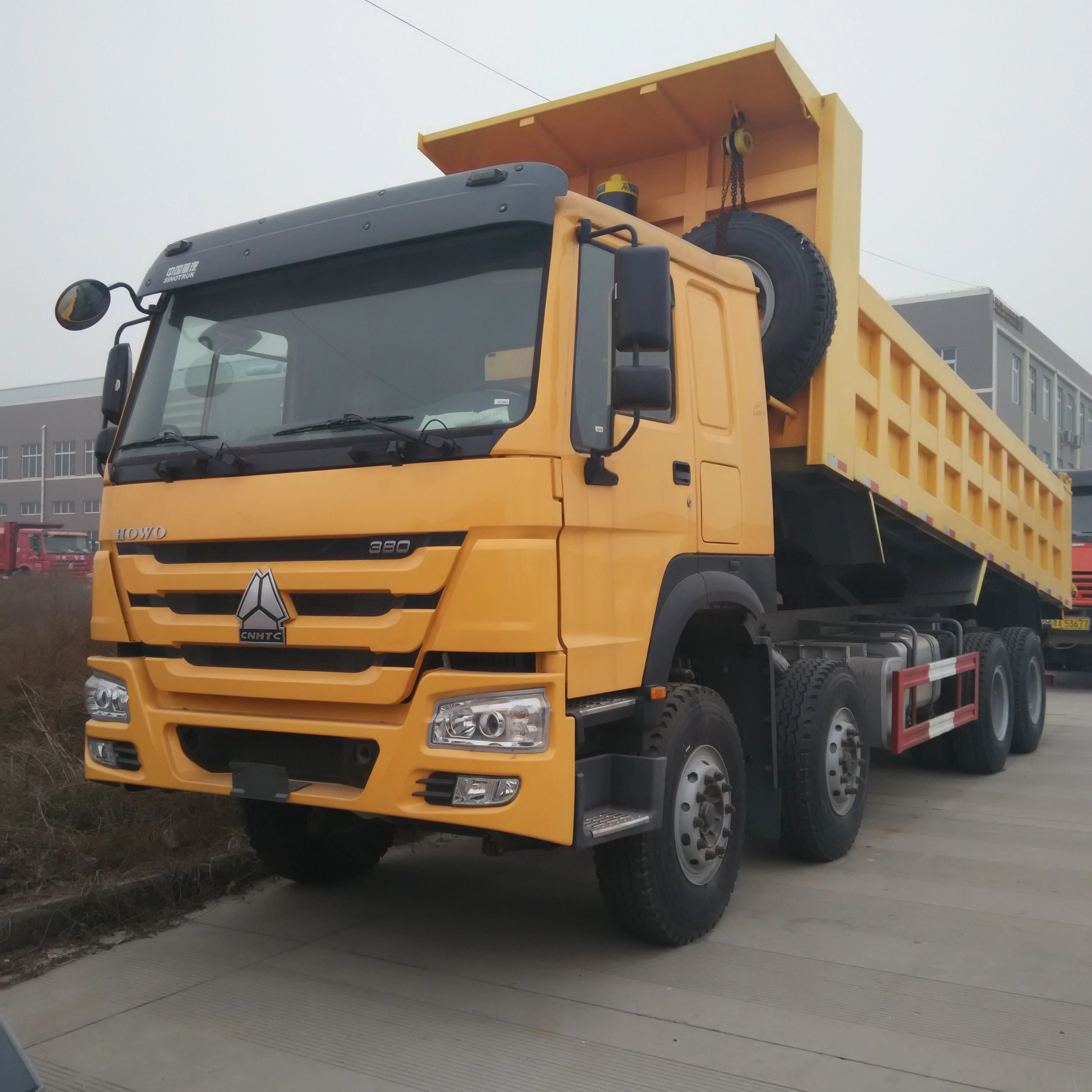 
In Philippines For Sales Chinese Heavy Duty 40 Ton 8X4 Dump Truck 