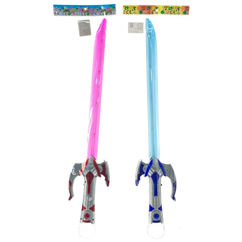 2022 New party electric LED colorful light saber magic toys sword with light party toys for boys
