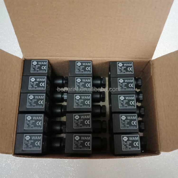 WAM AC 110V 50/60Hz Electromagnetic Coils BOB11050 for Solenoid Valve V5V80