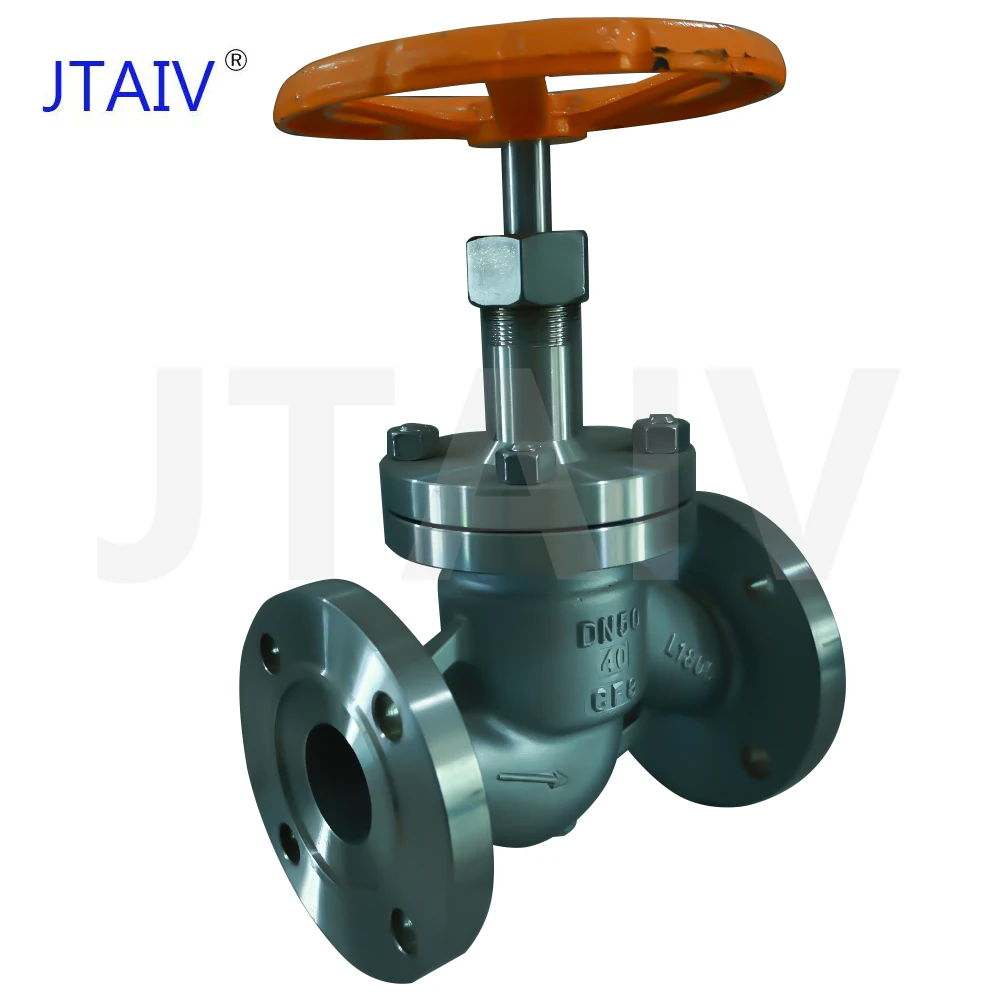 JTAIV SS304 S type thread Manual pipe fitting stop Valve Globe carbon steel in China  gate valve for oil globe valve
