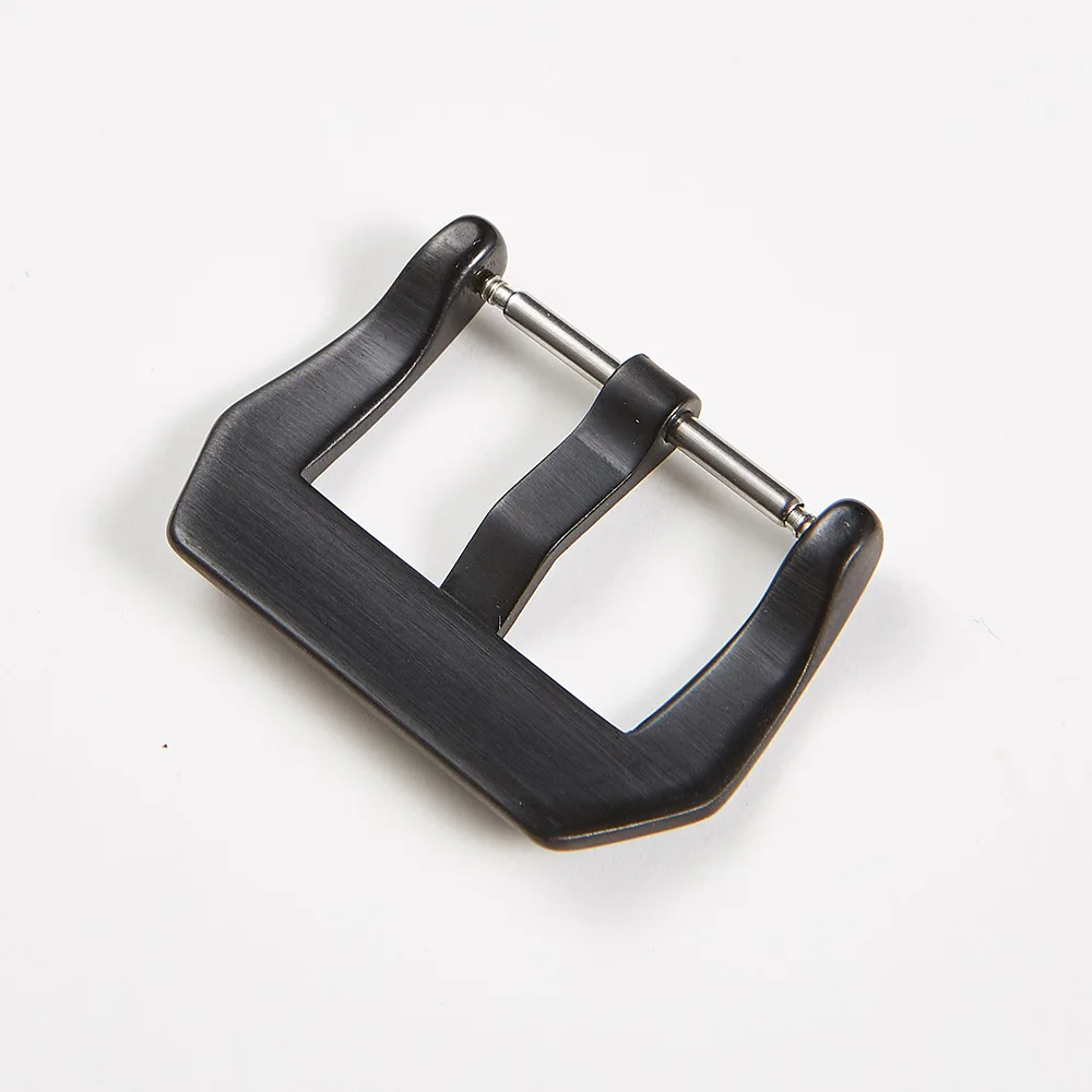 Hot 18mm 20mm 22mm 24mm Metal Watch Buckle For Leather Silicone Watchband Accessories 304 Stainless Steel Watch Clasp Buckle