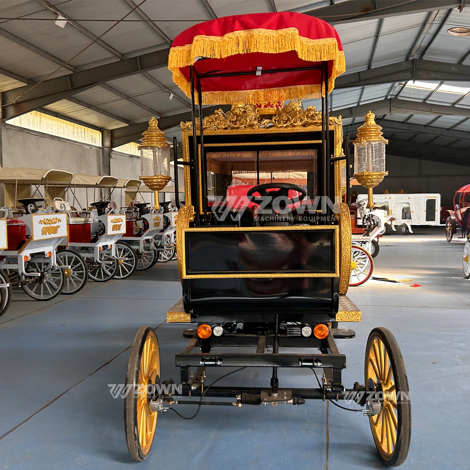 Top Quality Logo Royal Carriages Electric Classic Royal Carriage Cinderella Electric Carriage for Sale