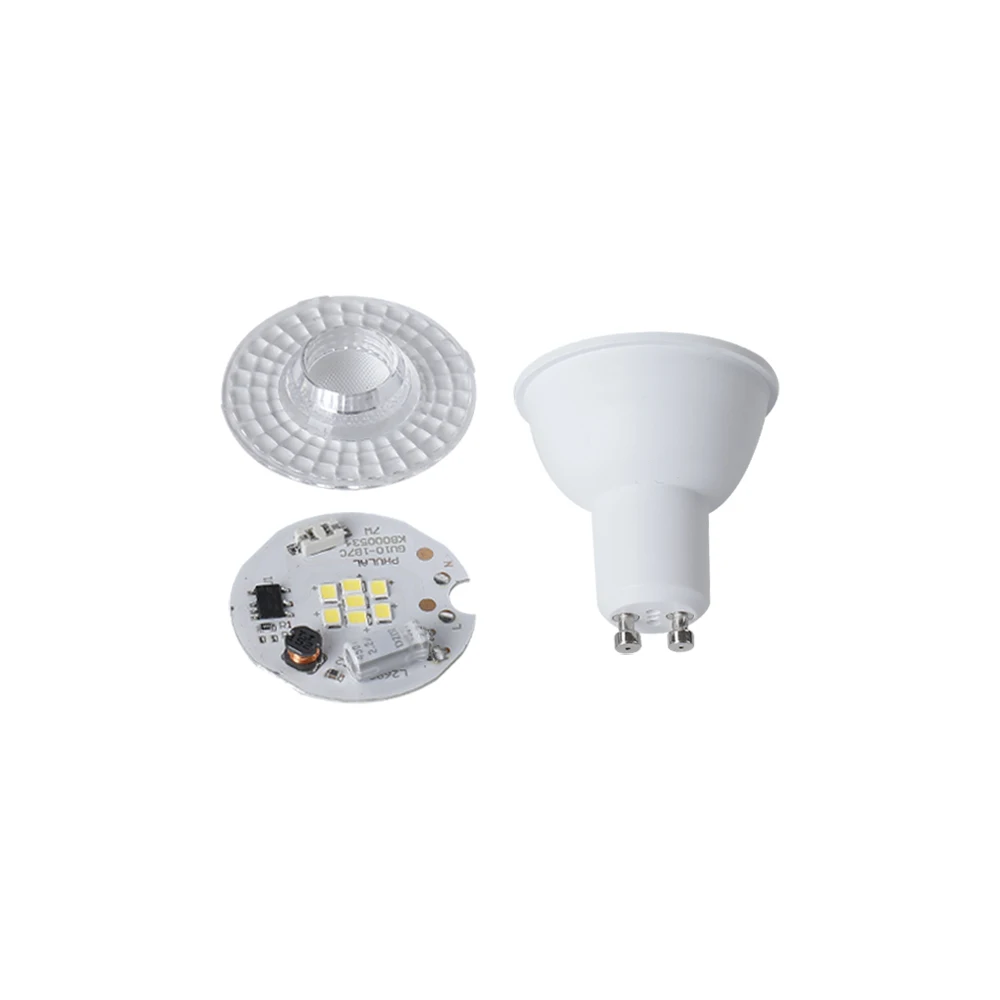 Hot Sale 7W Smart Bulb Outdoor Foco Gu10 Skd Cob Lamp Spot Light Frame Gu5.3 Led Bulb Raw Material Led Bulb