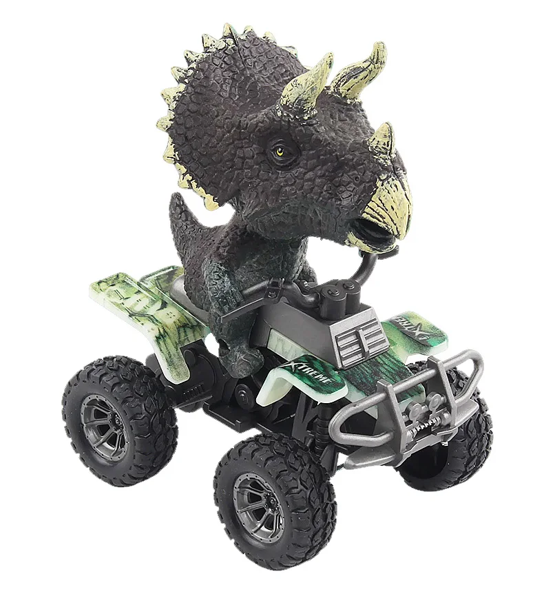 8 Pieces Pack Dinosaur Pull-back Car for Kids