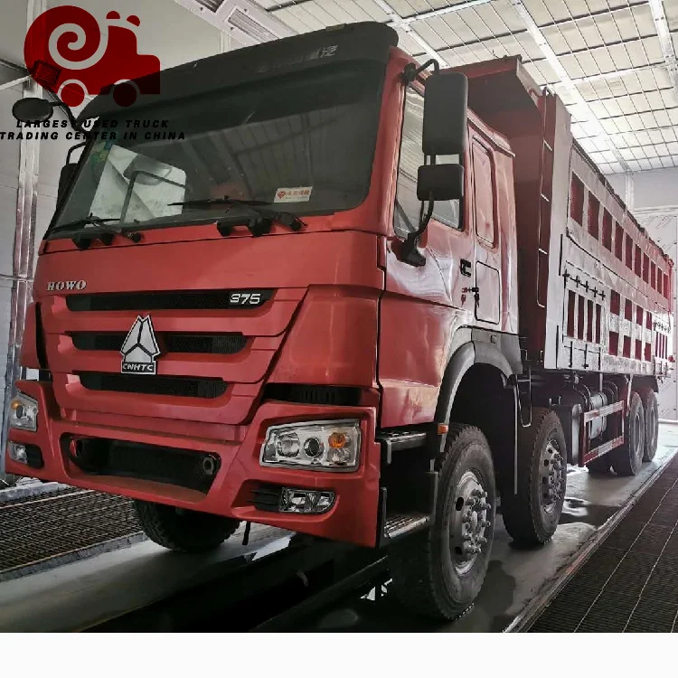 Китай 8*4 Howo самосвал грузовик 40-45t мощность б/у по заводской
