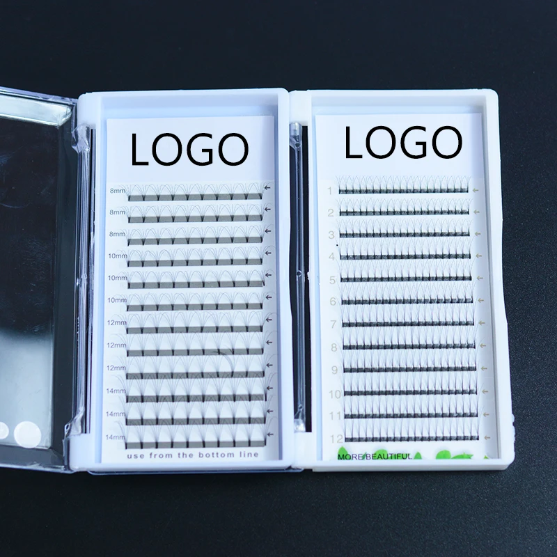 
 Естественный завиток ленточные красочные настоящие норковые сборные готовые вентиляторы, оптовая продажа ресниц для наращивания ресниц вентилятор ресниц вентиляторы с длинными стеблями  