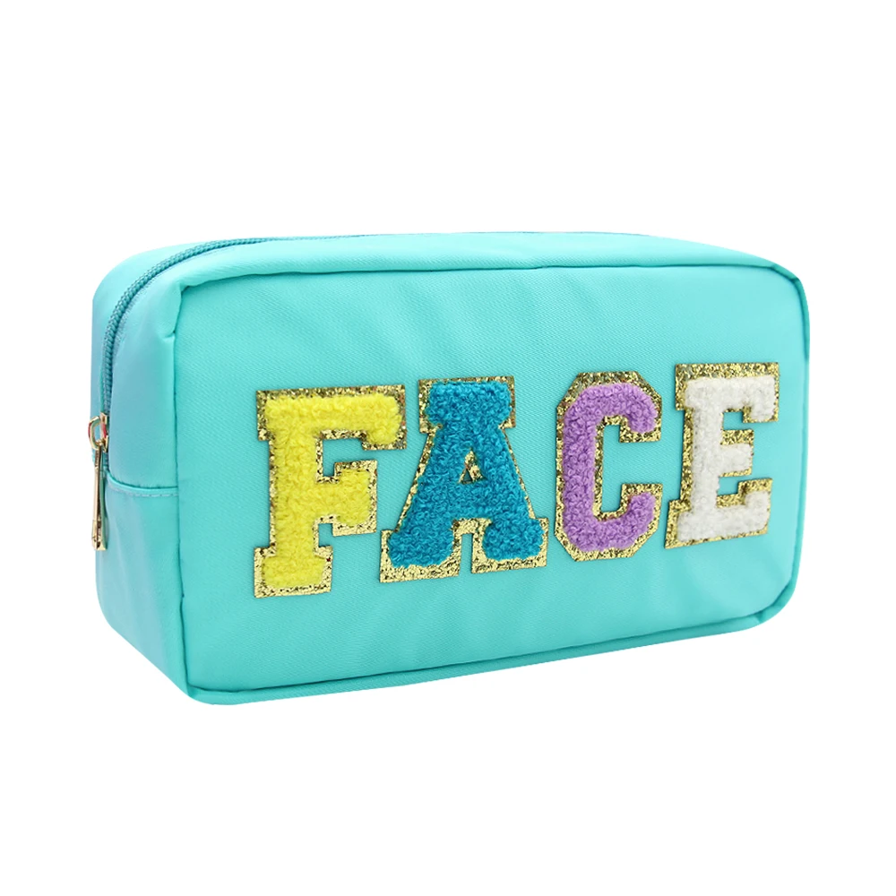 Q&N letters makeup bag cosmatics