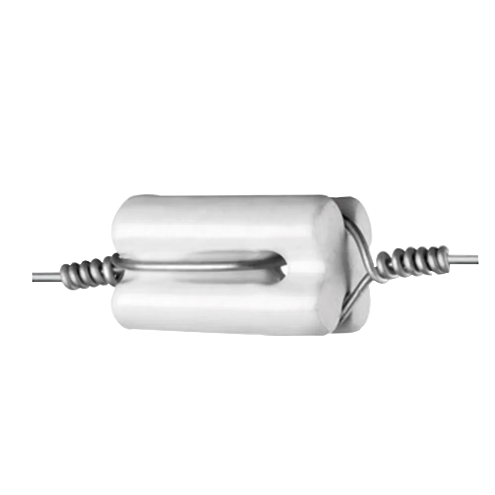 Reusable Deep Grooves End Strain Electric Porcelain Fence Insulator