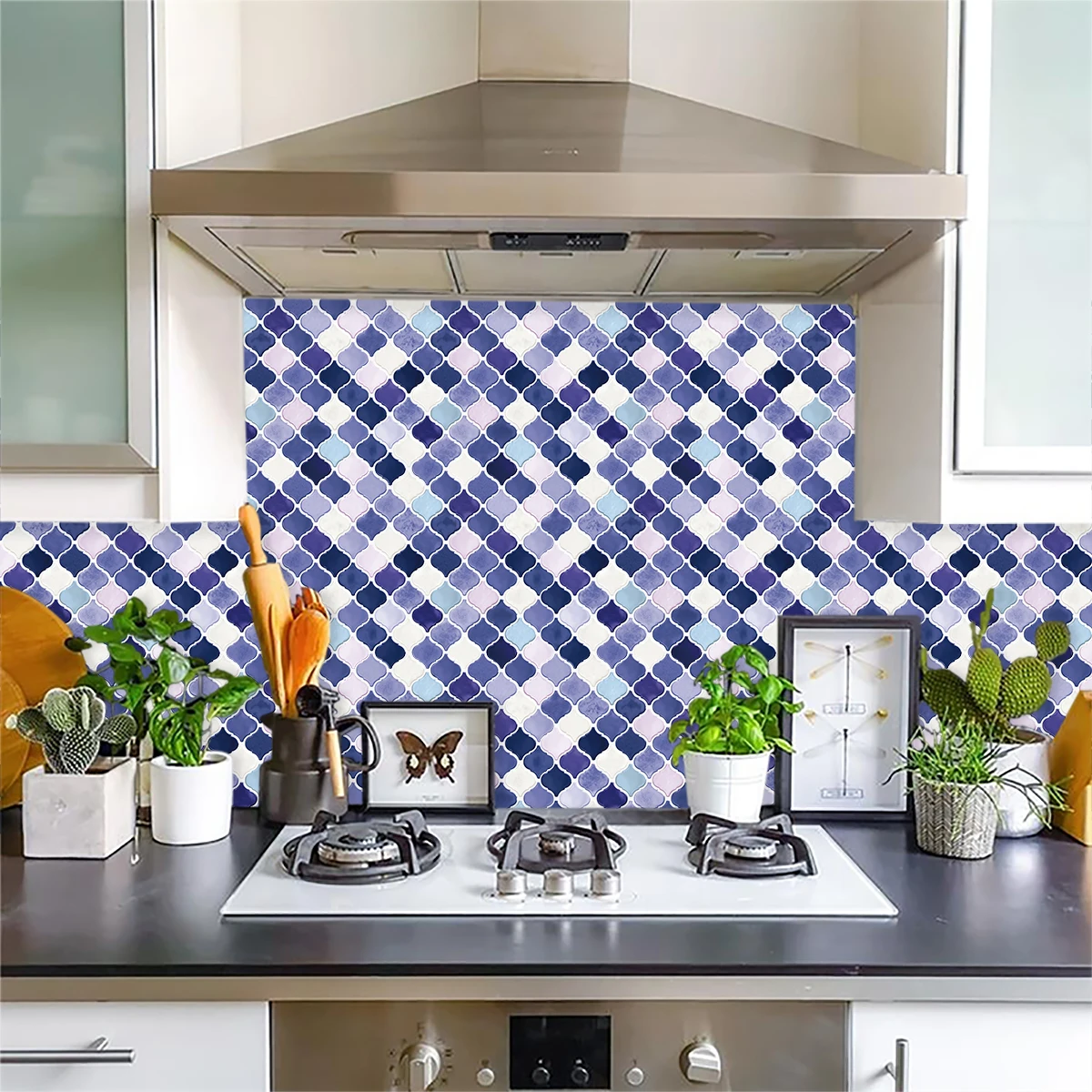 Vivid Tiles Factory Outlet Home Decoration Stick On Tiles House Decor Vinyl Backsplash For Kitchen Living Room Wall