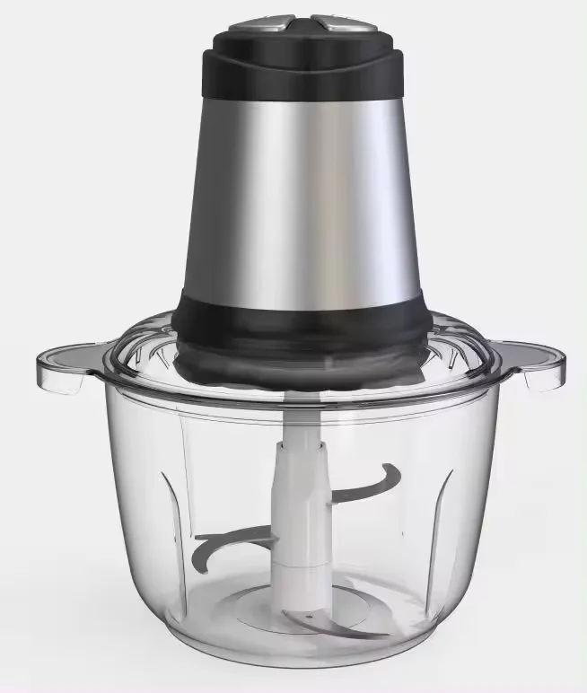 Custom logo 2L Meat Grinder Meat Grinding Stainless Steel Blades Food Choppers  Cutting Machine kitchen Appliance