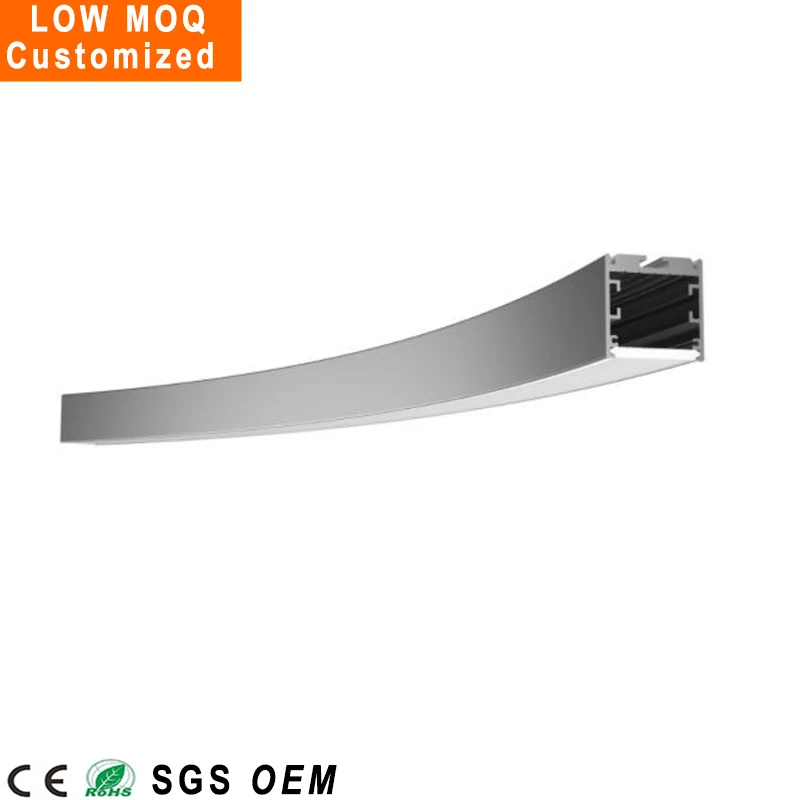 Высококачественный утопленный настенный потолочный гибкий алюминиевый светодиодный профиль заменяет светодиодный силиконовый неоновый профиль