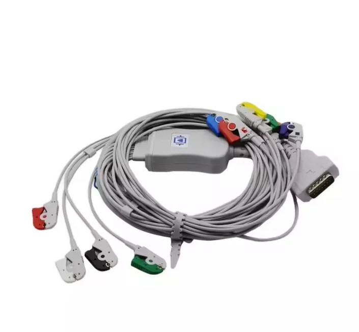 High Quality  hot selling MAC 1200 ECG 10-lead EKG Cable and leadwires for GE
