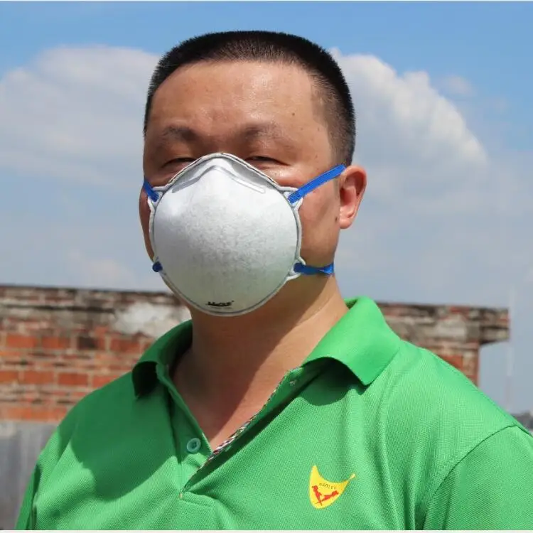 Niosh Approved Disposable Dust FFP2 Safety Nose Mask N95 Particulate Respirator