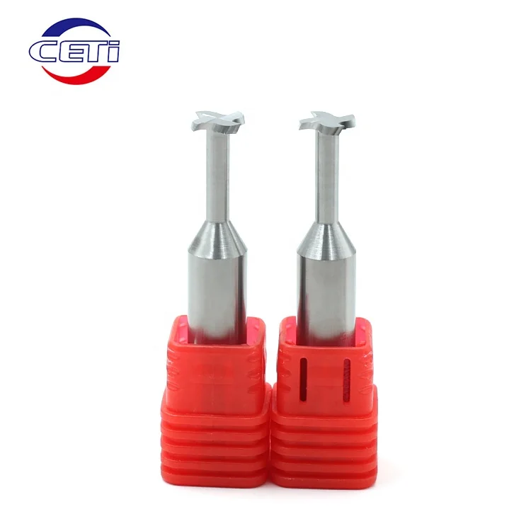 CNC Metal Rotary Milling Cutter Cutting Tools Solid Carbide End Mills T-Slot Metal End Mills