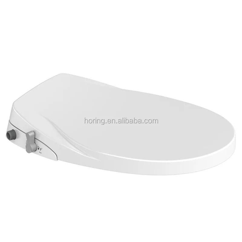 
Hot and cold water Non Electric Toilet Seat Bidet with Self-Cleaning Dual Nozzles-Rear Feminine Washing 