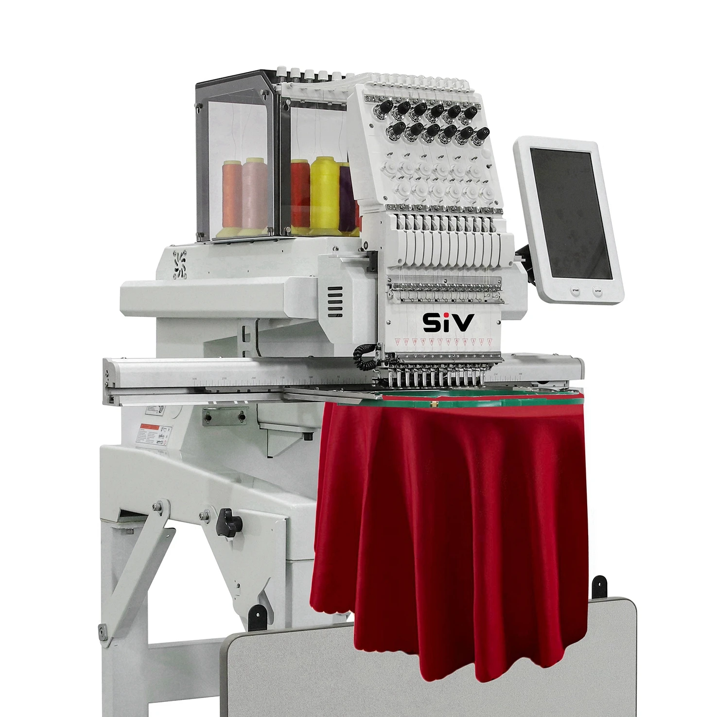 wholesale embroidery computerized machine home industrial single head embroidery machine for t-shirt hat