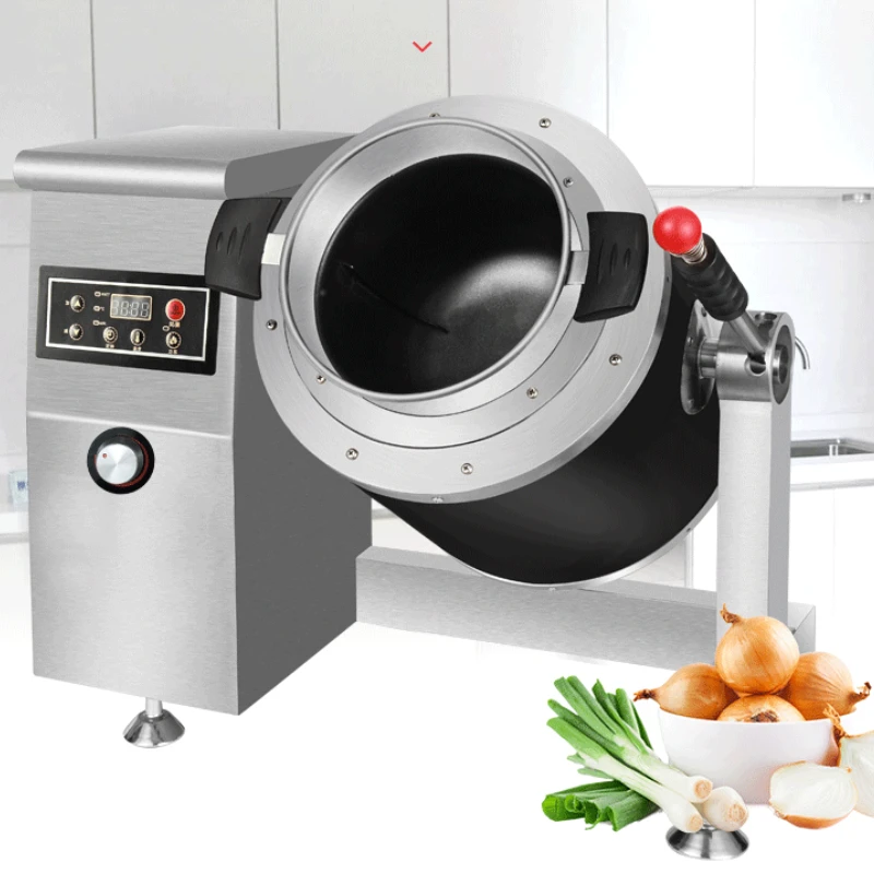 Frying machine  Automatic frying pan  Electromagnetic automatic cooking machine Hotel kitchen equipment Cooking robot