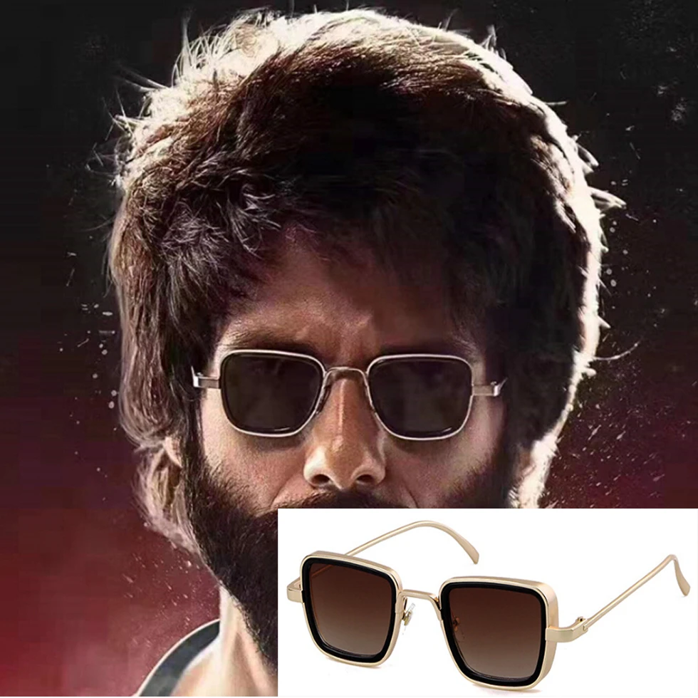 Стимпанк Модные солнцезащитные очки для киносъемки фильмов Кабир Singh горячая распродажа хит продаж китайский 2020 бесплатный образец индийский мужчин OEM