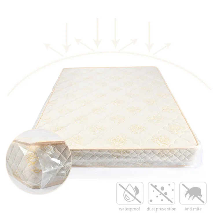 dustproof waterproof moistureproof Mattress protector jumbo plastic cover bag for moving and storage