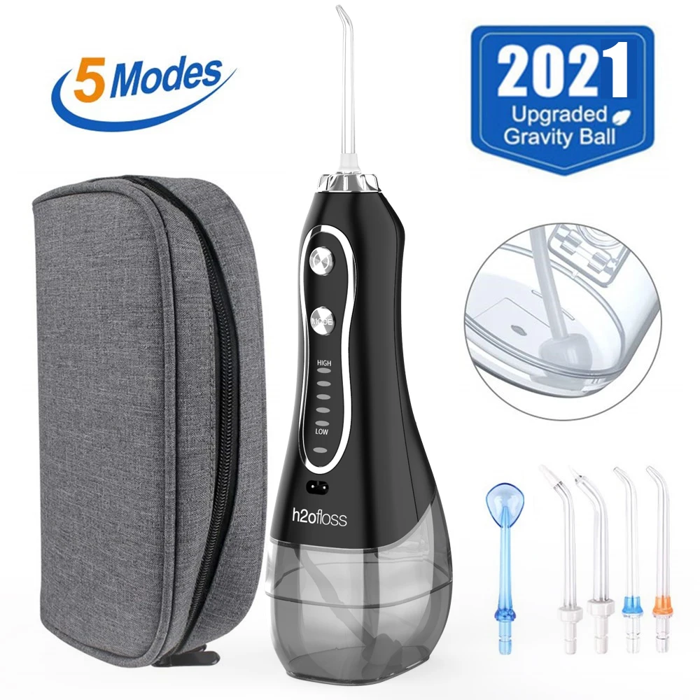 
Rechargeable Design 300ml Electric Portable Dantal Oral Irrigator Teeth Cleaner Water Flosser Not an electronic tooth brush 