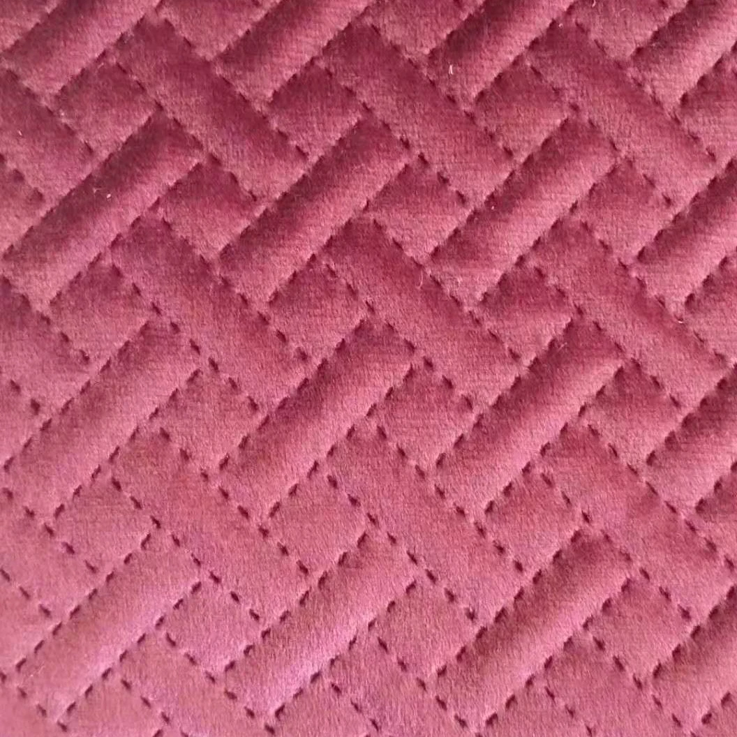 
velvet ultrasonic quilting fabric 