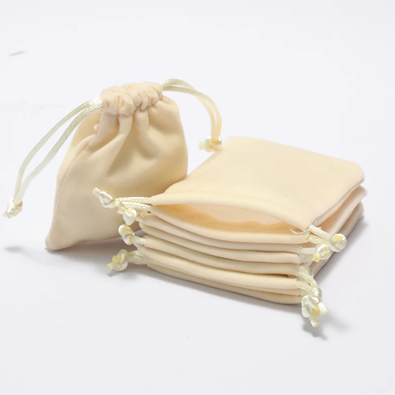 Gift Pouch Packaging Manicure Tools New Pattern Custom Velvet Jewelry Bag Custom Pouches Jewelry