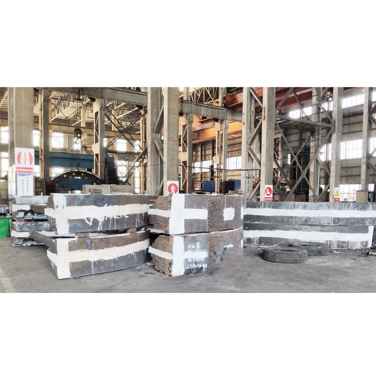 Casting segment customized girth gear/cement mill ring gear/rotary kiln gear wheel