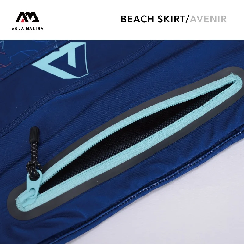 Женская водонепроницаемая пляжная юбка из полиэстера с принтом