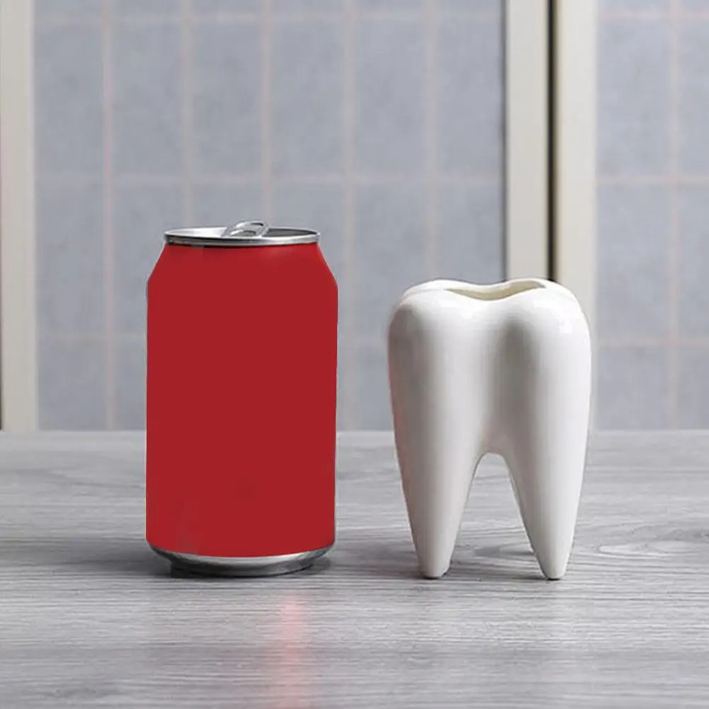 ceramic teeth shape flower pot for dentistry bonsai pot tooth planter white ceramic succulent planter pots modern home decor