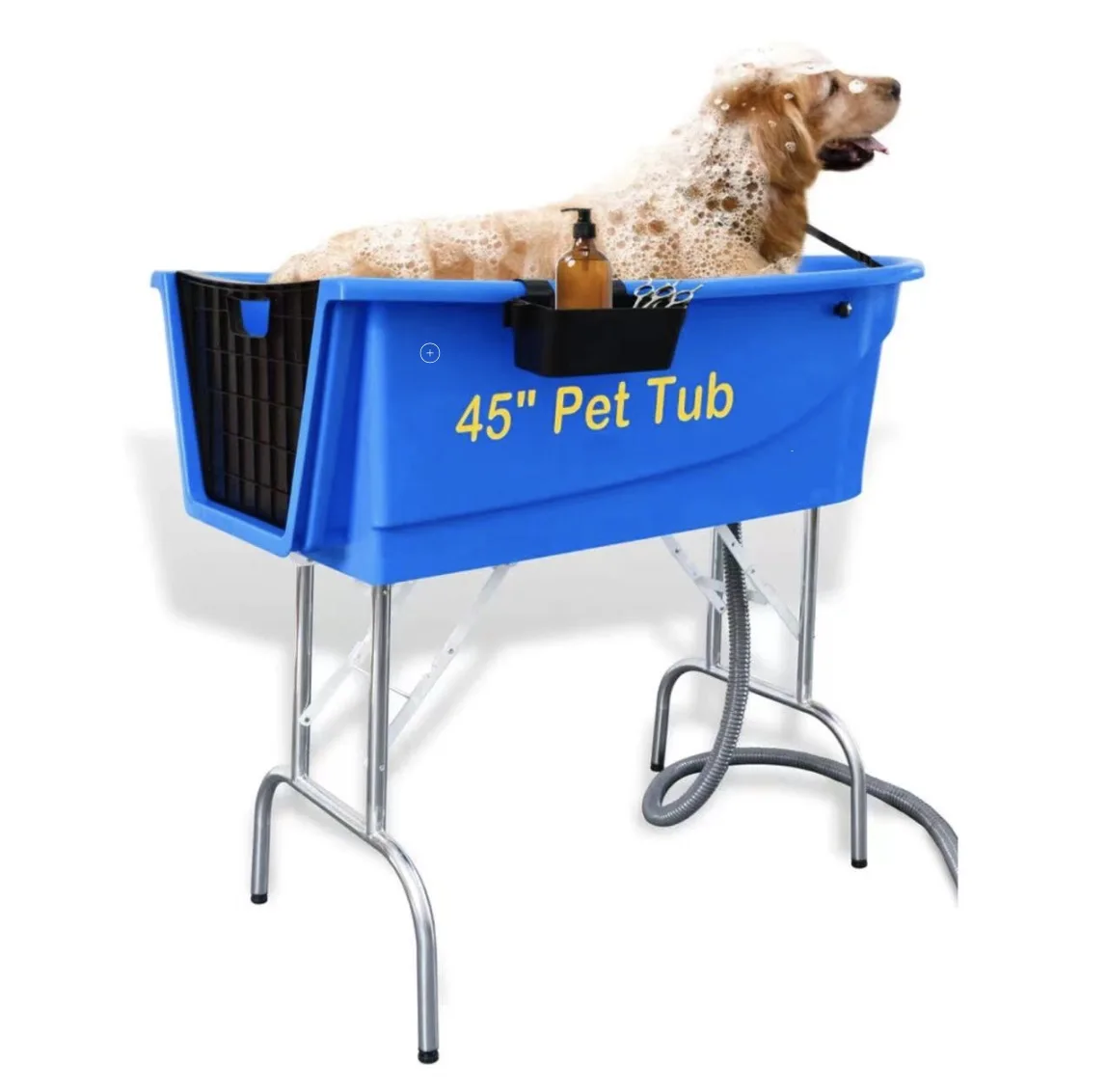 Factory collapsible Dog Pet commercial Shower Spa Bath Bathtub Foldable Stainless steel ABS plastic Grooming wash Tub Tubs