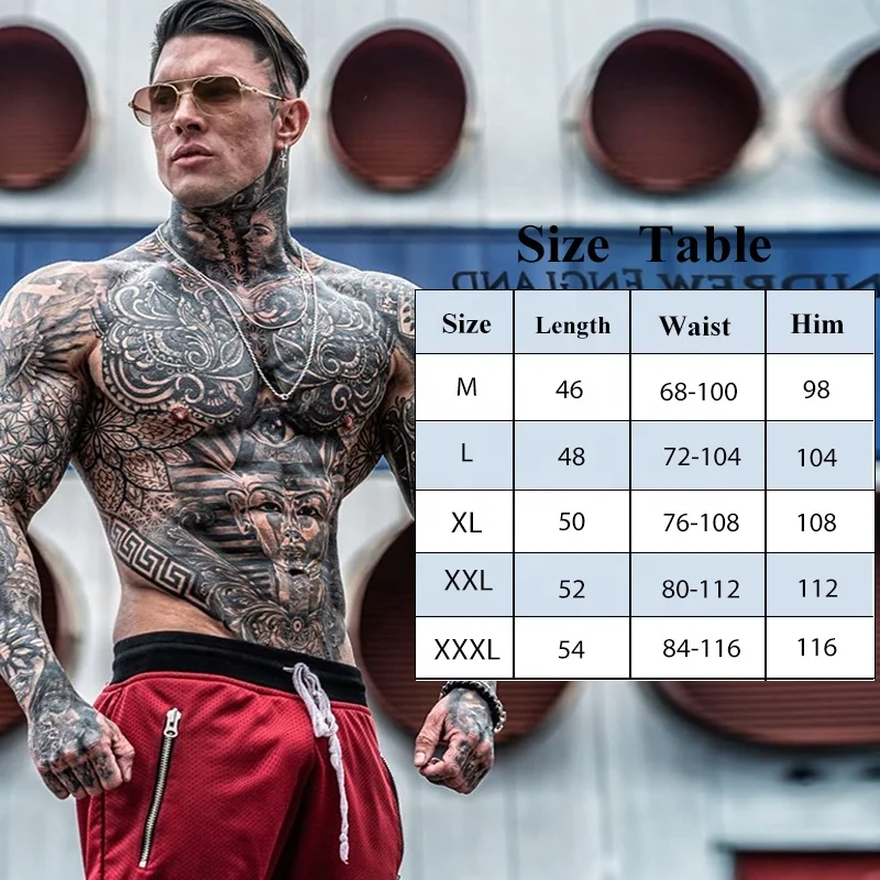 OEM Custom GYM Fitness Sports Shorts Mens Quick Dry Mesh Breathable Solid Hip Hop Casual Basketball Pants