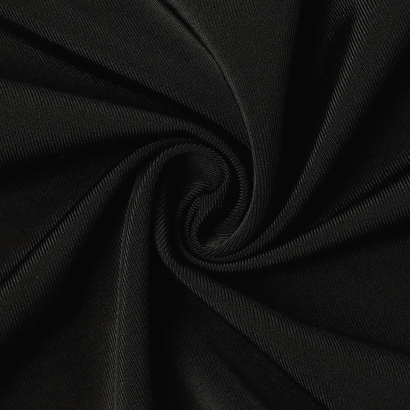 Factory wholesales bright color 100% polyester fabric waterproof breathable spandex fabric sportswear swimsuit