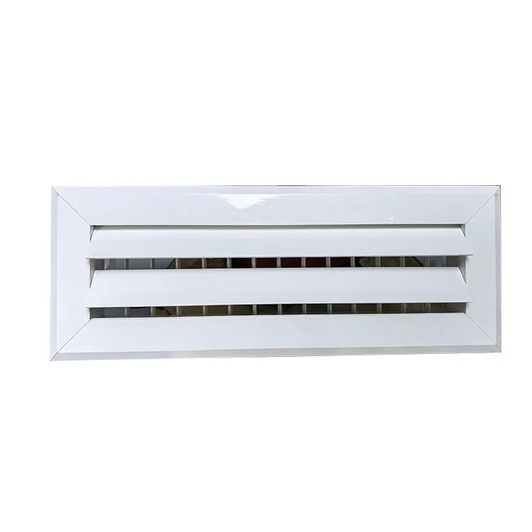 Sidewall Ventilation PVC Electric Adjustable Deflection Supply Return Air Grille for Hvac