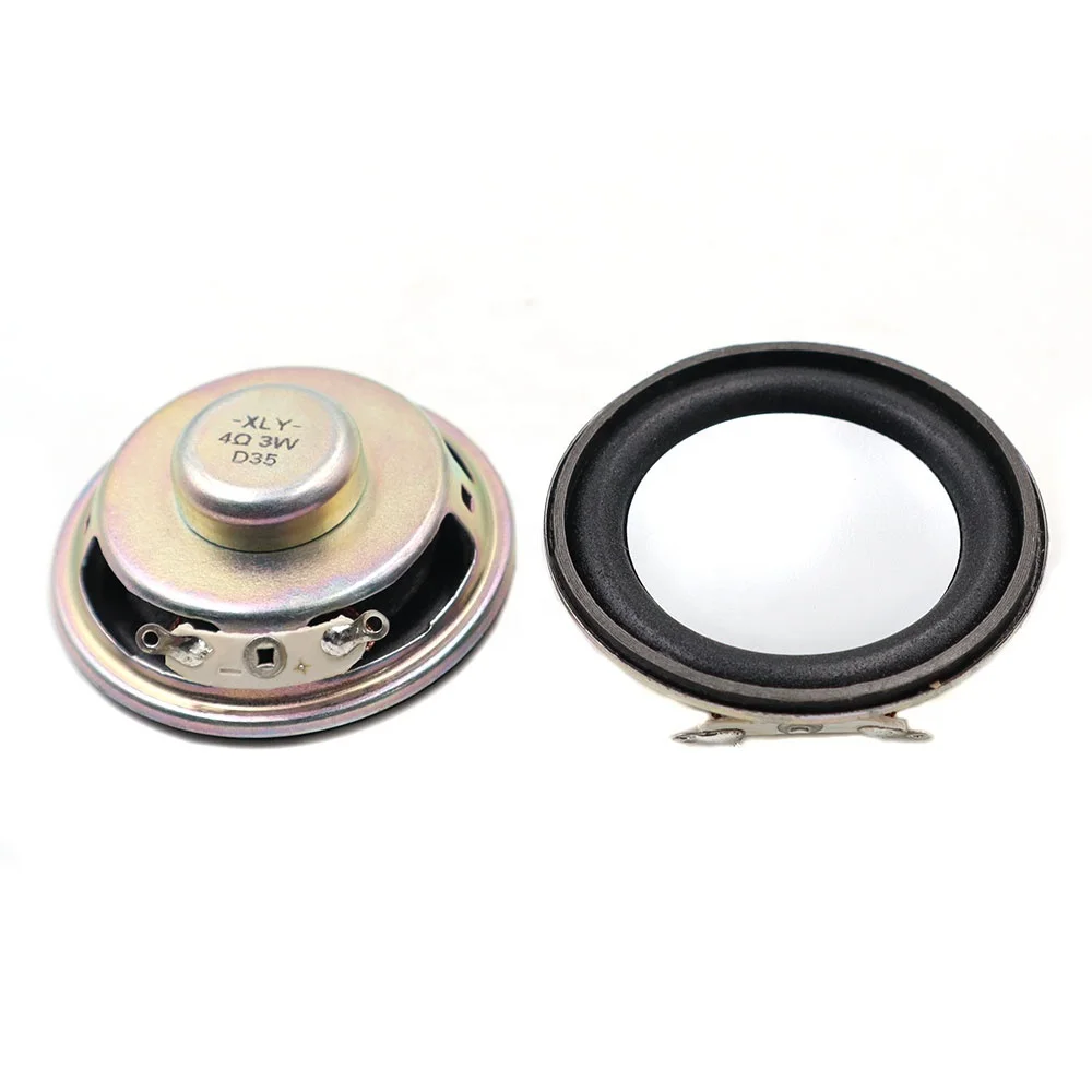 45MM 4 ohm 3W 95dB Speaker Iron Shell Magnetic Speakers 45 MM 4R 3 Watt Speakers Acoustic Components For Advertising Machine
