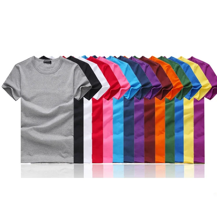 
Wholesale T-shirts custom letter printing 100% cotton blank plain men shirt cotton 