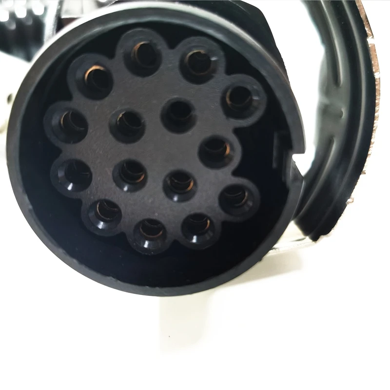 Best Selling 15 Pin 25mm Electric Ffc Optic Fibre Secure Spiral Cable for Adr Trailer