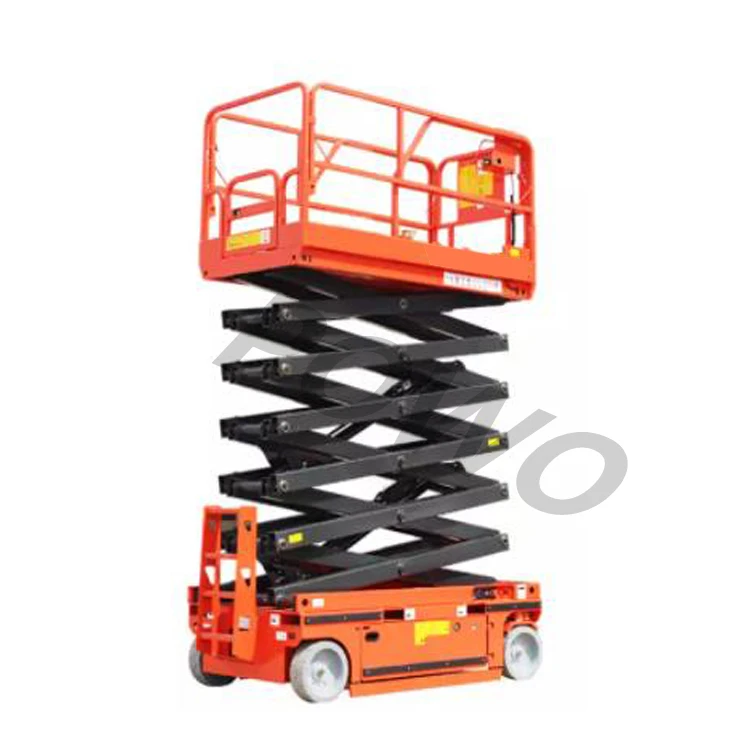 Fully Automatic Construction Aerial Work Platform Truck Mounted Hydraulic Self-propelled Scissor Lift