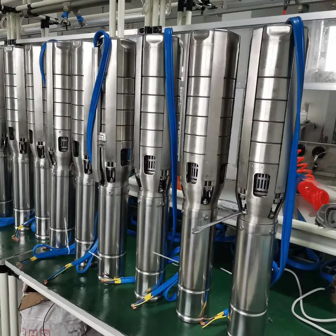 3 Phase   4KW  solar  ACDC   hybrid  pumps  for deep well in african market