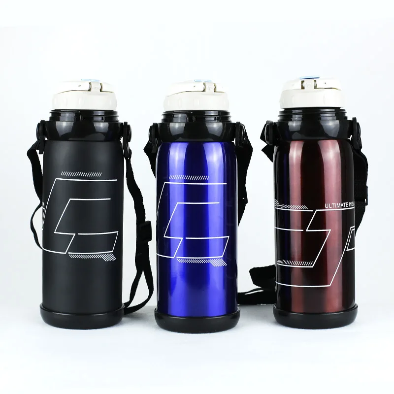 304 stainless steel thermos cup travel kettle large capacity Vacuum Flasks Thermoses 800ml