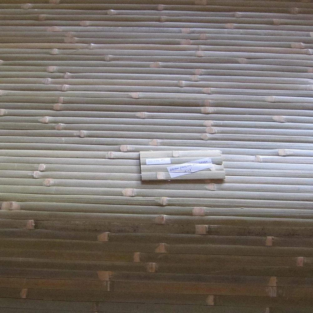 Natural material wall paper hand made natural plant bamboo wallpaper for home decoration