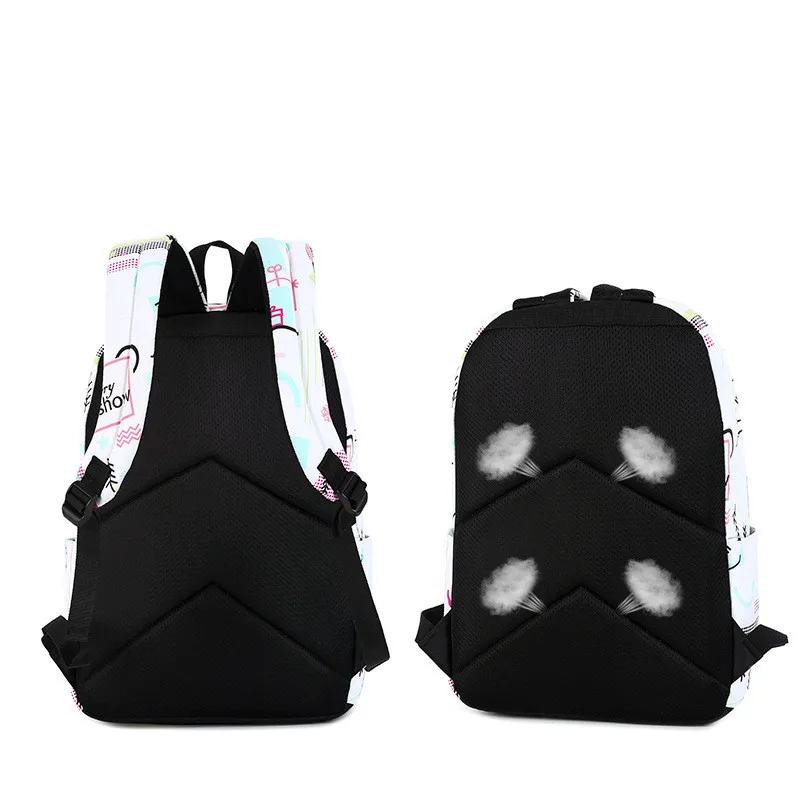 
Cheap Female Casual Digital Printing Backpacks Waterproof Backpack Korean Middle School Student Schoolbag For Girls 