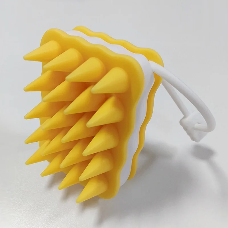 Gloway Manufacturer Wheat Straw Barber Household Growth Bath Wash Fancy Bulk Scalp Massager Shampoo Hair Brush