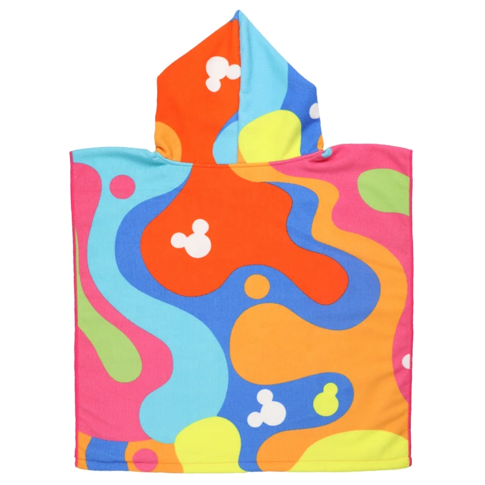 OEM Wearable Hooded Beach Towel Poncho Fashion Personalised Microfiber Beach Towel Kid Custom Sand Free Beach Towel